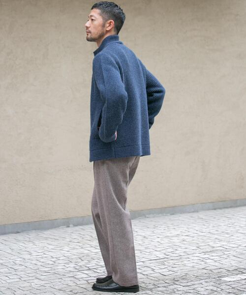 URBAN RESEARCH ROSSO MEN（アーバンリサーチロッソメン）の「『WEB限定』ウールツイードパンツ（その他パンツ・メンズ・ブラウン/チャコールグレー/ブラック・MEDIUM/LARGE）」の11枚目の写真
