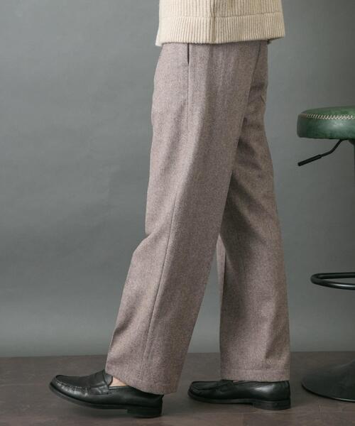 URBAN RESEARCH ROSSO MEN（アーバンリサーチロッソメン）の「『WEB限定』ウールツイードパンツ（その他パンツ・メンズ・ブラウン/チャコールグレー/ブラック・MEDIUM/LARGE）」の13枚目の写真