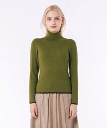 ★人気 ラコステライブ アルパカ混タートルネックセーター 3 ブランドニット LACOSTE L!VE - ☆人気 ラコステライブ アルパカ混