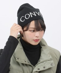 CONVERSE(コンバース)ジャガードロゴニットビーニー/ニット帽/ニットキャップ メンズ レディース