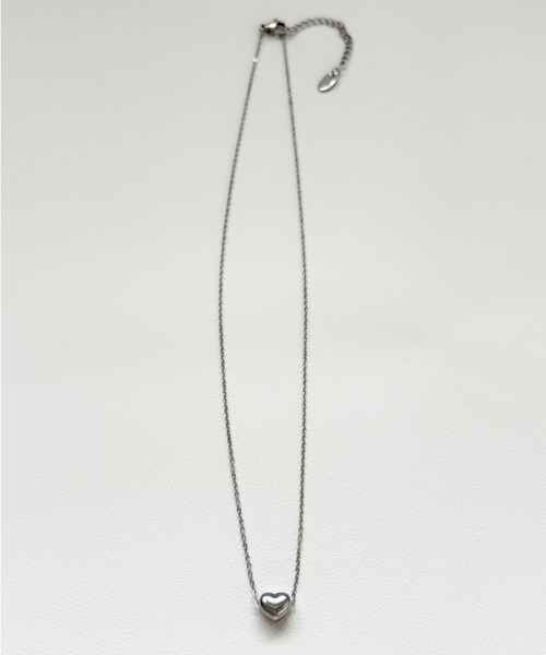 ciite' surgical stainless(シーテサージカルステンレス)の「【 金属アレルギー対応 】 ミニハートネックレス サージカルステンレス(ネックレス・レディース・ゴールド/シルバー・FREE)」の19枚目の写真