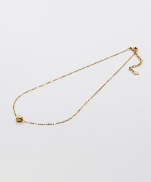 ciite' surgical stainless(シーテサージカルステンレス)の「【 金属アレルギー対応 】 ミニハートネックレス サージカルステンレス(ネックレス・レディース・ゴールド/シルバー・FREE)」の22枚目の写真