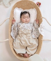 SweetMommy | 3WAY ちりめん　2ピース袴ロンパース [ひな祭り]  [お誕生日 記念日 お食い初め お宮参り 七五三](着物)