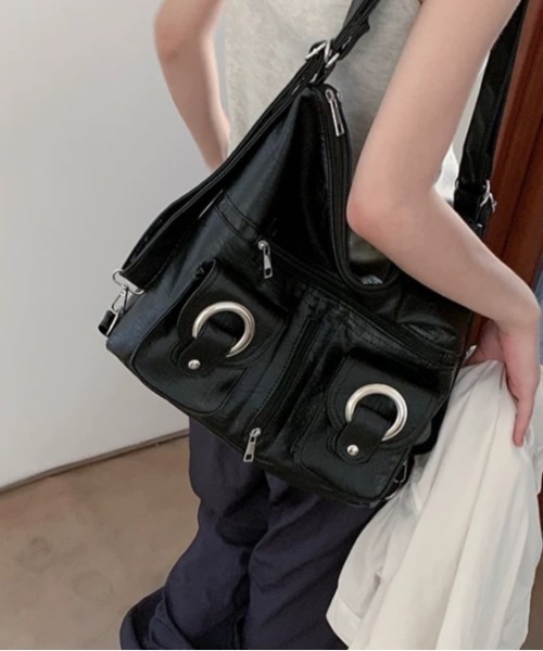 セール】リングポケット2WAYショルダーバッグ（ショルダーバッグ