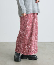 w closet | スパンコールナロースカート(スカート)