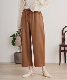 Eglantine フェイクスエード レースアップパンツ