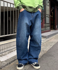 08sircus 08サーカス コーディング加工 デニムパンツ デニム パンツ 08sircus/08サーカス】Gradation bleach denim pants（デニム
