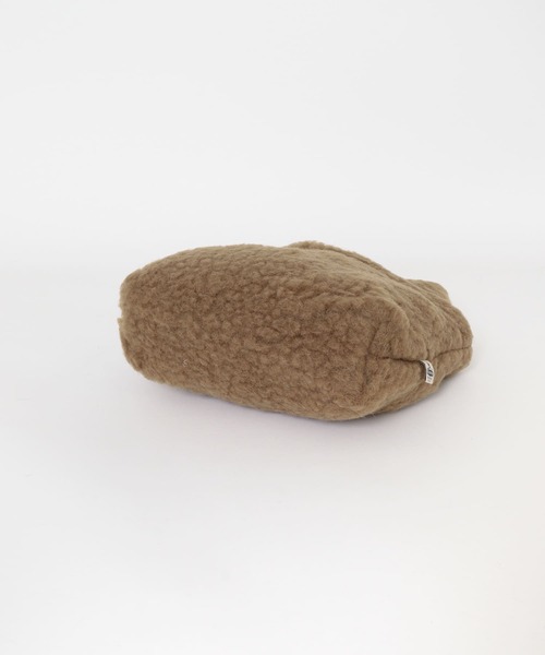 COLD BREAKER（コールドブレーカー）の「『別注』Cold Breaker×DOORS　ボアバッグ（ハンドバッグ・レディース・ベージュ/ダークブラウン・FREE）」の6枚目の写真