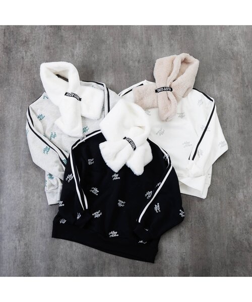 algy(アルジー)の「【ACTIVE】ラインBIGトレーナー&ティペットセット(その他トップス・キッズ・ブラック/グレー/オフホワイト・SMALL/MEDIUM/XXX-SMALL/XX-SMALL/X-SMALL)」の9枚目の写真