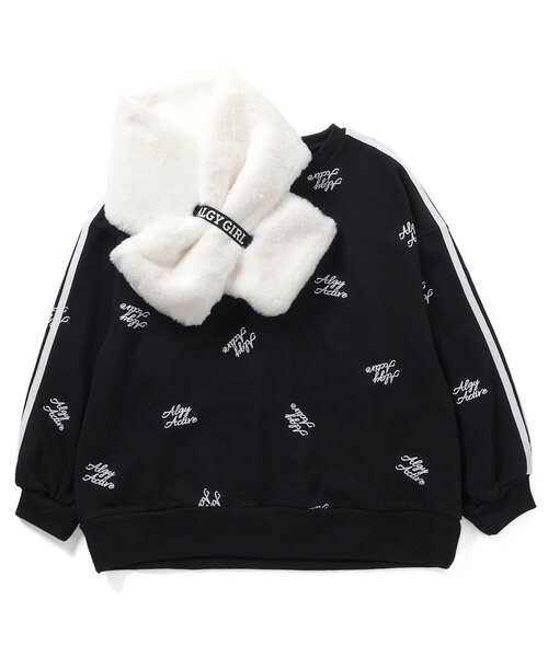 algy(アルジー)の「【ACTIVE】ラインBIGトレーナー&ティペットセット(その他トップス・キッズ・ブラック/グレー/オフホワイト・SMALL/MEDIUM/XXX-SMALL/XX-SMALL/X-SMALL)」の10枚目の写真