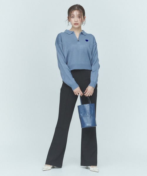 セール】【ZOZOTOWN限定カラー】HEART ZIP KNIT（ニット/セーター