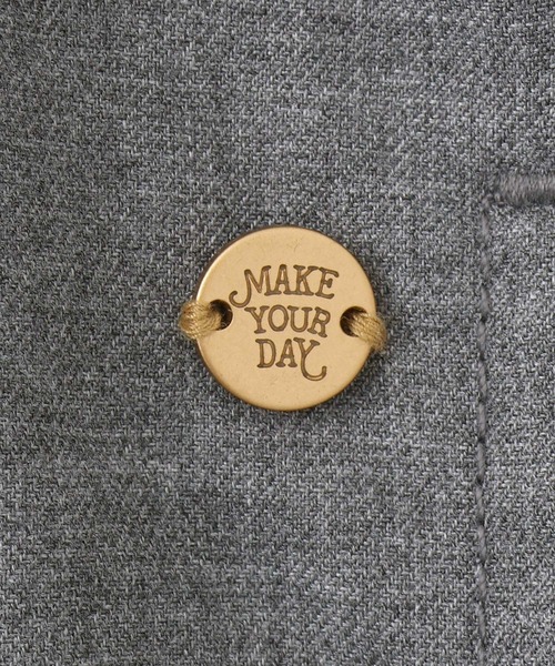 MAKE YOUR DAY（メイクユアデイ）の「ハイウエストジャンパースカート■150.160cm（ジャンパースカート・キッズ・ベージュ/ブルー/グレー・150/160）」の12枚目の写真