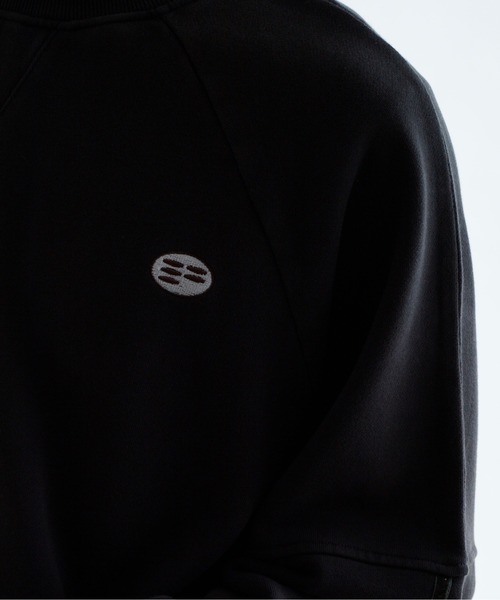 EPNK(イーピーエヌケー)の「【EPNK】Velours line sweat / ベロアラインスウェット(スウェット・メンズ・グレー/ブラック・LARGE/MEDIUM/SMALL)」の5枚目の写真