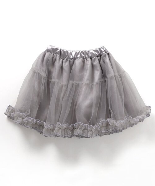 apres les cours（アプレレクール）の「シャイニーチュールスカート（スカート・キッズ・ピンク/ライトグレー・130/120/110/100/90）」の15枚目の写真