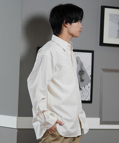 【ムラサキスポーツ限定】 DEAR LAUREL/ディアローレル 長袖シャツ/ワークシャツ シンプル D25S2202（シャツ/ブラウス）｜ムラサキスポーツ（ムラサキスポーツ） mdprevattcaulkingandwaterproofing.com