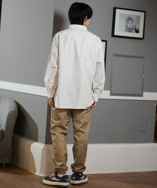 【ムラサキスポーツ限定】 DEAR LAUREL/ディアローレル 長袖シャツ/ワークシャツ シンプル D25S2202（シャツ/ブラウス）｜ムラサキスポーツ（ムラサキスポーツ） mdprevattcaulkingandwaterproofing.com