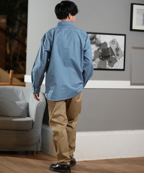 【ムラサキスポーツ限定】 DEAR LAUREL/ディアローレル 長袖シャツ/ワークシャツ シンプル D25S2202（シャツ/ブラウス）｜ムラサキスポーツ（ムラサキスポーツ） mdprevattcaulkingandwaterproofing.com