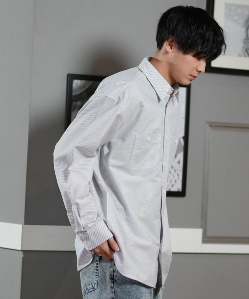 【ムラサキスポーツ限定】 DEAR LAUREL/ディアローレル 長袖シャツ/ワークシャツ シンプル D25S2202（シャツ/ブラウス）｜ムラサキスポーツ（ムラサキスポーツ） mdprevattcaulkingandwaterproofing.com