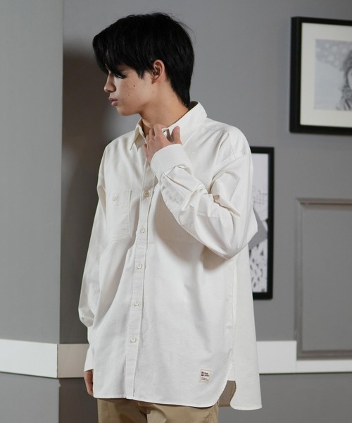【ムラサキスポーツ限定】 DEAR LAUREL/ディアローレル 長袖シャツ/ワークシャツ シンプル D25S2202（シャツ/ブラウス）｜ムラサキスポーツ（ムラサキスポーツ） mdprevattcaulkingandwaterproofing.com
