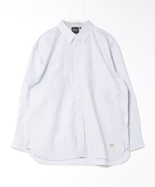 【ムラサキスポーツ限定】 DEAR LAUREL/ディアローレル 長袖シャツ/ワークシャツ シンプル D25S2202（シャツ/ブラウス）｜ムラサキスポーツ（ムラサキスポーツ） mdprevattcaulkingandwaterproofing.com
