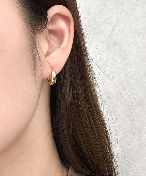 Burner(バーナー)の「【OKUOKU 0909】フープピアス 両耳用 oku-pierce-631360207317-6 Y【RBTS】(ピアス(両耳用)・レディース・ゴールド/シルバー/シルバー系その他2/ゴールド系その他/シルバー系その他/ゴールド系その他2・FREE)」の5枚目の写真