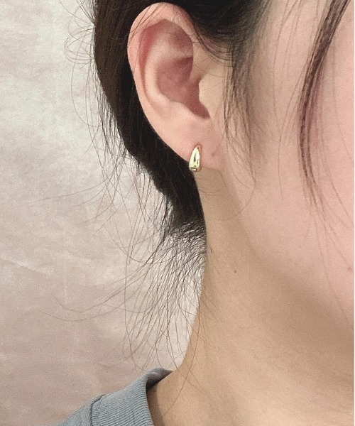 Burner(バーナー)の「【OKUOKU 0909】フープピアス 両耳用 oku-pierce-631360207317-6 Y【RBTS】(ピアス(両耳用)・レディース・ゴールド/シルバー/シルバー系その他2/ゴールド系その他/シルバー系その他/ゴールド系その他2・FREE)」の4枚目の写真