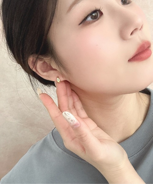 Burner(バーナー)の「【OKUOKU 0909】フープピアス 両耳用 oku-pierce-631360207317-6 Y【RBTS】(ピアス(両耳用)・レディース・ゴールド/シルバー/シルバー系その他2/ゴールド系その他/シルバー系その他/ゴールド系その他2・FREE)」の21枚目の写真