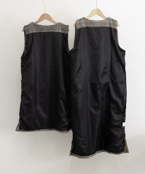 Miniministore(ミニミニストア)の「ジャンパースカート チェック柄ワンピース(ワンピース・レディース・B/A・M/L)」の9枚目の写真