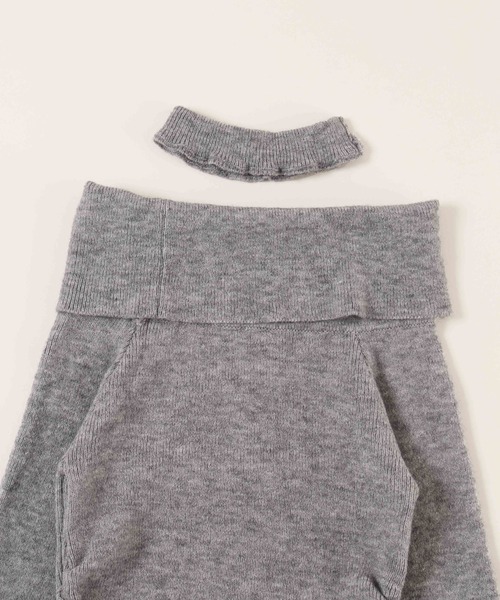 PHILLY(フィリー)の「【2点セット】メロウオフショルニット(ニット/セーター・レディース・ブラック/グレー・FREE)」の19枚目の写真