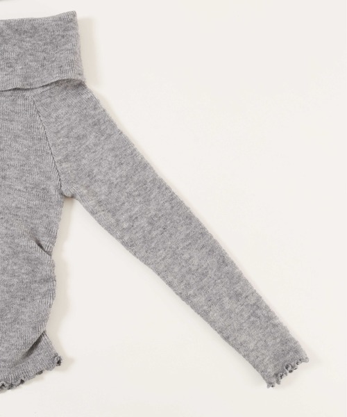 PHILLY(フィリー)の「【2点セット】メロウオフショルニット(ニット/セーター・レディース・ブラック/グレー・FREE)」の20枚目の写真