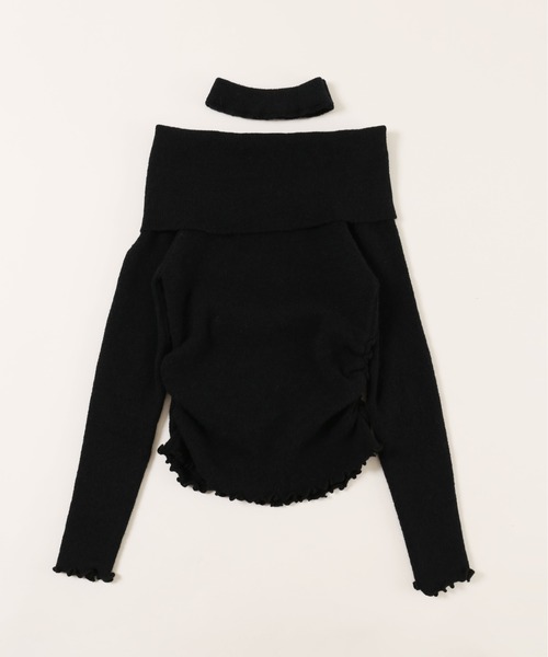 PHILLY(フィリー)の「【2点セット】メロウオフショルニット(ニット/セーター・レディース・ブラック/グレー・FREE)」の17枚目の写真