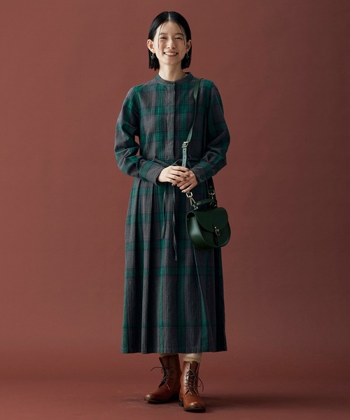 Sunny clouds（サニークラウズ）の「サニークラウズ　グレーウォッチワンピース〈レディース〉（ワンピース・レディース・グレー系その他・3L/LL/L/M/MP）」の2枚目の写真