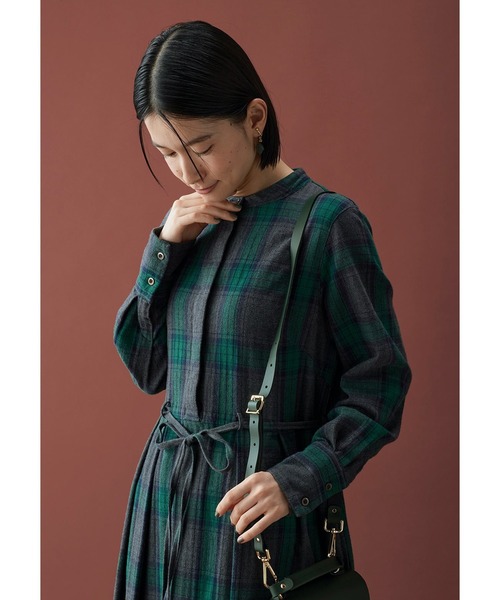 Sunny clouds（サニークラウズ）の「サニークラウズ　グレーウォッチワンピース〈レディース〉（ワンピース・レディース・グレー系その他・3L/LL/L/M/MP）」の5枚目の写真