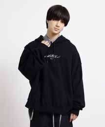 ダボッとXL！ミルクボーイMILKBOY 古着プルオーバースウェットパーカー MILK ジップ UP パーカー - MILK MILKBOY OFFICIAL ONLINE SHOP