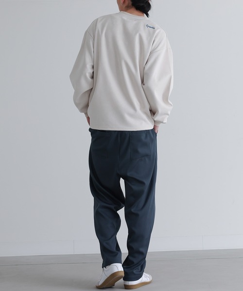 MDR（エムディアール）の「フラワー刺繍プリントプルオーバー（Tシャツ/カットソー・メンズ・アイボリー/ブラック・M/L）」の10枚目の写真