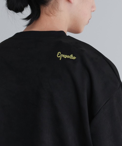 MDR（エムディアール）の「フラワー刺繍プリントプルオーバー（Tシャツ/カットソー・メンズ・アイボリー/ブラック・M/L）」の14枚目の写真