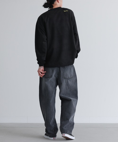 MDR（エムディアール）の「フラワー刺繍プリントプルオーバー（Tシャツ/カットソー・メンズ・アイボリー/ブラック・M/L）」の17枚目の写真