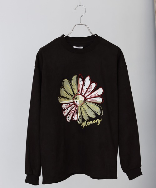 MDR（エムディアール）の「フラワー刺繍プリントプルオーバー（Tシャツ/カットソー・メンズ・アイボリー/ブラック・M/L）」の22枚目の写真