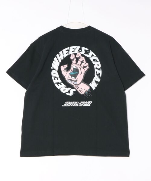 古着　SANTA CRUZ ロゴ Tシャツ ブラック　黒　L フェード セール】【ムラサキスポーツ限定】SANTACRUZ/サンタクルーズ