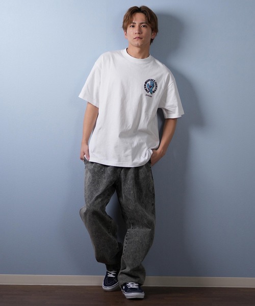 SANTA CRUZ（サンタクルーズ）の「【ムラサキスポーツ限定】SANTACRUZ/サンタクルーズ 半袖Tシャツ バックプリント 502252401（Tシャツ/カットソー・メンズ・ブラック×グレー/ブラック/ホワイト/ブラック×ピンク/ホワイト×ピンク/ホワイト×グレー・XL/L/M）」の11枚目の写真