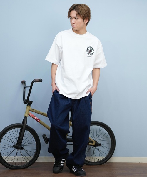 SANTA CRUZ（サンタクルーズ）の「【ムラサキスポーツ限定】SANTACRUZ/サンタクルーズ 半袖Tシャツ バックプリント 502252401（Tシャツ/カットソー・メンズ・ブラック×グレー/ブラック/ホワイト/ブラック×ピンク/ホワイト×ピンク/ホワイト×グレー・XL/L/M）」の20枚目の写真