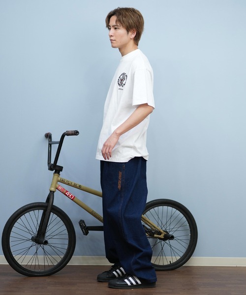 SANTA CRUZ（サンタクルーズ）の「【ムラサキスポーツ限定】SANTACRUZ/サンタクルーズ 半袖Tシャツ バックプリント 502252401（Tシャツ/カットソー・メンズ・ブラック×グレー/ブラック/ホワイト/ブラック×ピンク/ホワイト×ピンク/ホワイト×グレー・XL/L/M）」の21枚目の写真