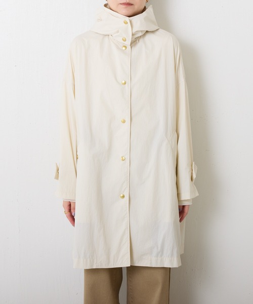 Traditional Weatherwear(トラディショナルウェザーウェア)の「Traditional Weatherwear/PACKABLE MALTON HOOD(テーラードジャケット・レディース・オフホワイト・34)」の11枚目の写真