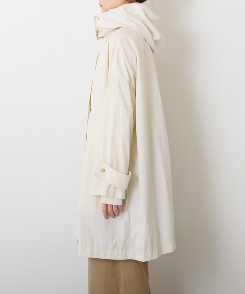 Traditional Weatherwear(トラディショナルウェザーウェア)の「Traditional Weatherwear/PACKABLE MALTON HOOD(テーラードジャケット・レディース・オフホワイト・34)」の12枚目の写真