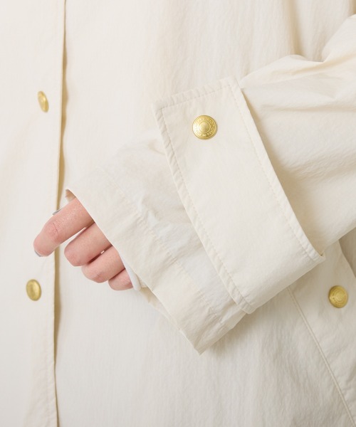 Traditional Weatherwear(トラディショナルウェザーウェア)の「Traditional Weatherwear/PACKABLE MALTON HOOD(テーラードジャケット・レディース・オフホワイト・34)」の16枚目の写真