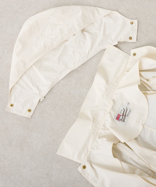 Traditional Weatherwear(トラディショナルウェザーウェア)の「Traditional Weatherwear/PACKABLE MALTON HOOD(テーラードジャケット・レディース・オフホワイト・34)」の21枚目の写真