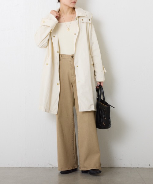 Traditional Weatherwear(トラディショナルウェザーウェア)の「Traditional Weatherwear/PACKABLE MALTON HOOD(テーラードジャケット・レディース・オフホワイト・34)」の2枚目の写真