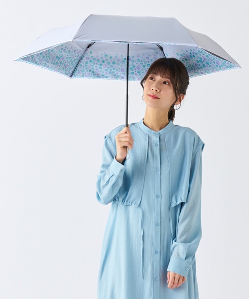 新品未使用タグ付　デニム＆ダンガリー　ノベルティ　パラソル傘アウトドア用 WEB限定】 晴雨兼用折りたたみ傘（無地）アイテム別,紳士傘