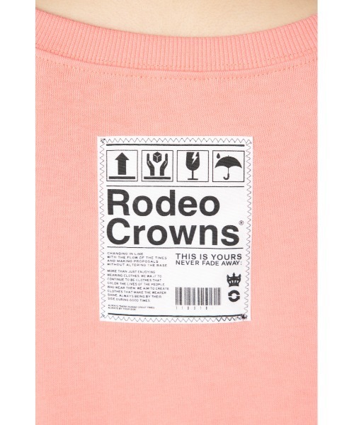 RODEO CROWNS WIDE BOWL（ロデオクラウンズワイドボウル）の「ネームパッチティアードマキシワンピース（ワンピース・レディース・ブラック/クリアレッド/オフホワイト/ターコイズブルー・FREE）」の15枚目の写真