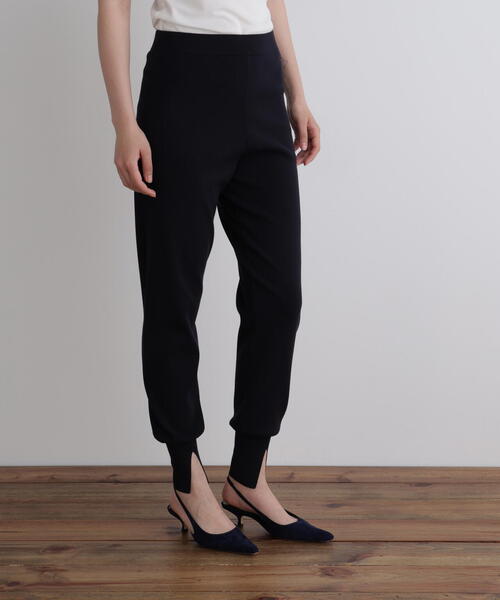 LE PHIL(ルフィル)の「◆【EC限定/000サイズ】ヴィスニットパンツ(その他パンツ・レディース・ホワイト系その他/ブラック/グレー/ネイビー/ブラウン・0/1/00/000)」の5枚目の写真